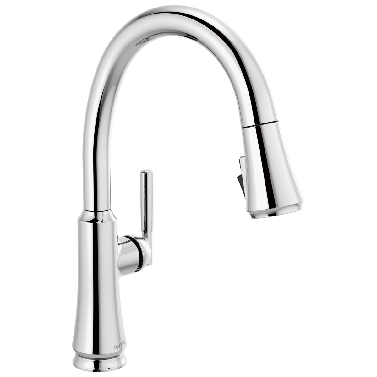 DELTA Coranto Single Handle Pull-Down Kitchen Faucet — Chrome