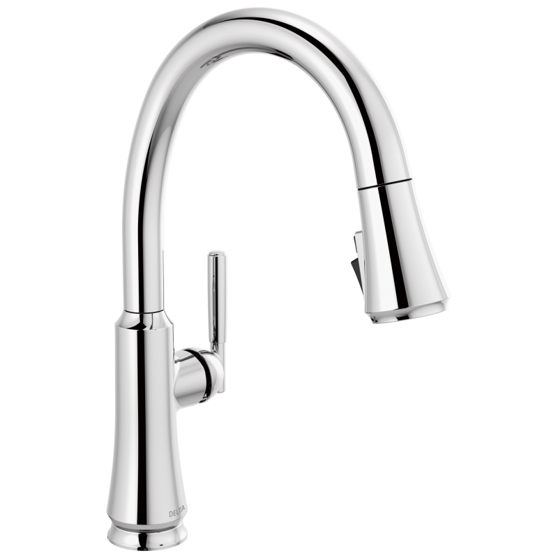 DELTA Coranto Single Handle Pull-Down Kitchen Faucet — Chrome