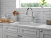 DELTA Coranto Single Handle Pull-Down Kitchen Faucet — Chrome