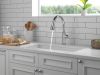 DELTA Coranto Single Handle Pull-Down Kitchen Faucet — Chrome