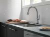 DELTA Coranto Single Handle Pull-Down Kitchen Faucet with Touch2O Technology — Arctic Stainless
