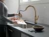 DELTA Coranto Single Handle Pull-Down Kitchen Faucet with Touch2O Technology Technology — Champagne Bronze