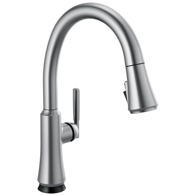 DELTA Coranto Touch2O Technology Kitchen Faucet with Touchless Technology — Arctic Stainless