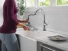 DELTA Coranto Touch2O Technology Kitchen Faucet with Touchless Technology — Chrome