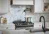 DELTA Other Contemporary Wall Mount Pot Filler — Matte Black