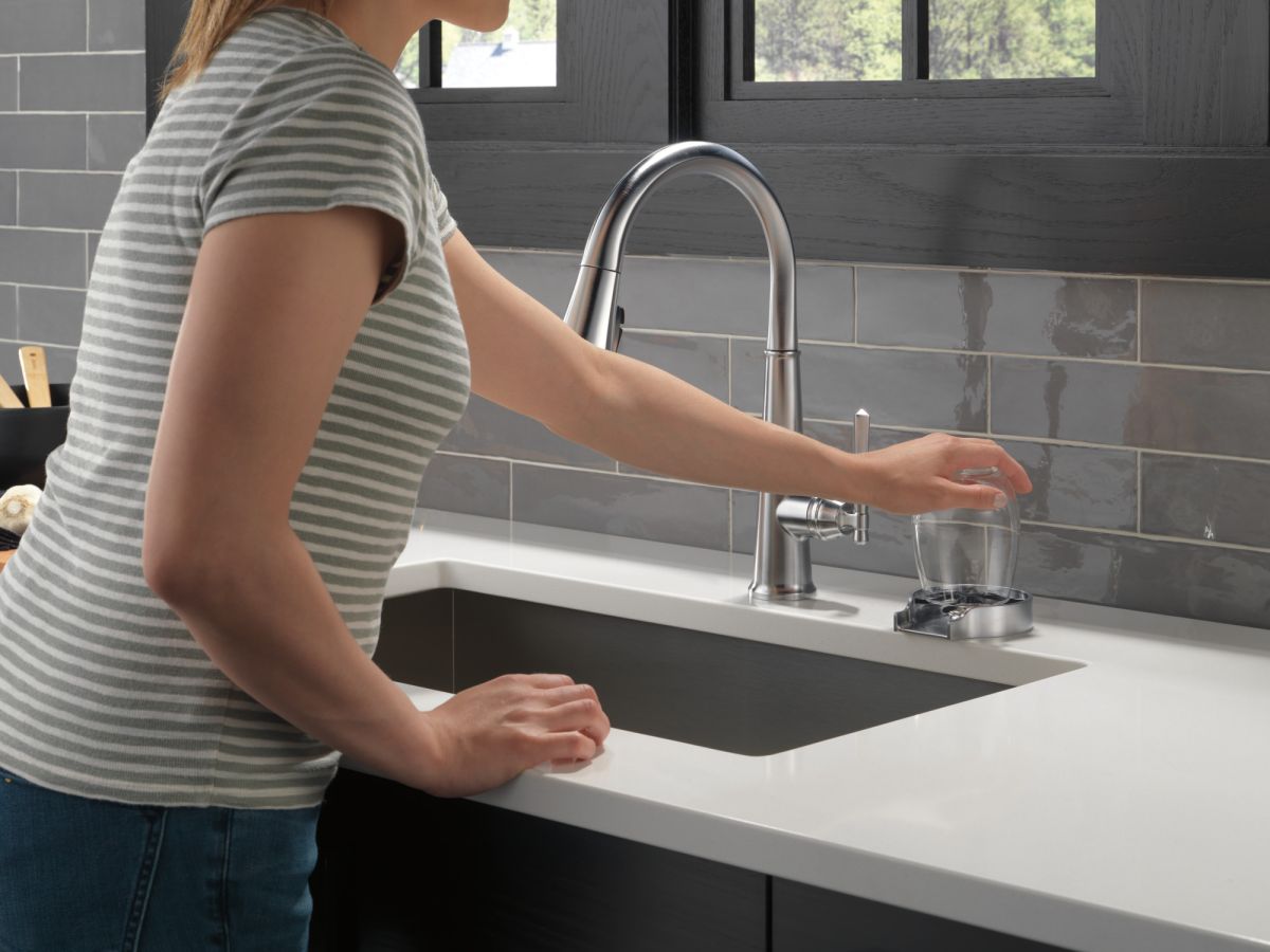 DELTA Other Metal Glass Rinser — Arctic Stainless