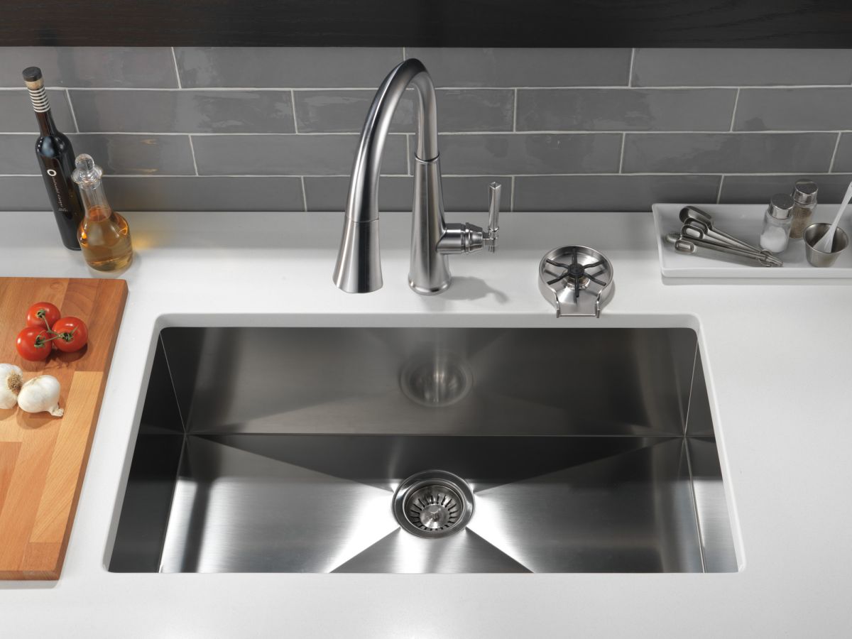 DELTA Other Metal Glass Rinser — Arctic Stainless