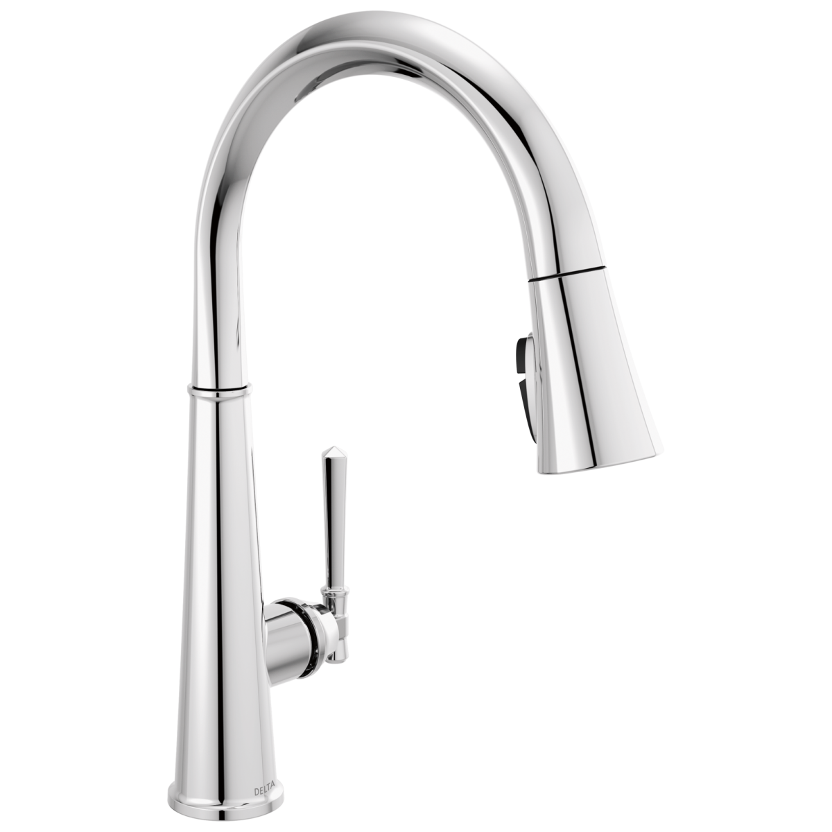 DELTA Emmeline Single Handle Pull-Down Kitchen Faucet — Lumicoat® Chrome