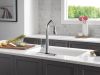 DELTA Emmeline Touch2O Technology Kitchen Faucet with Touchless Technology — Lumicoat® Arctic Stainless