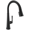 DELTA Emmeline Touch2O Technology Kitchen Faucet with Touchless Technology — Matte Black