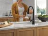 DELTA Emmeline Touch2O Technology Kitchen Faucet with Touchless Technology — Matte Black