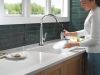 DELTA Emmeline Touch2O Technology Kitchen Faucet with Touchless Technology — Lumicoat® Chrome