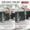 DELTA Emmeline Touch2O Technology Kitchen Faucet with Touchless Technology — Lumicoat® Chrome