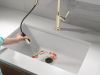 DELTA Renaldi Single Handle Pull-Down Kitchen Faucet — Lumicoat® Polished Nickel