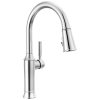 DELTA Renaldi Single Handle Pull-Down Kitchen Faucet — Lumicoat® Chrome