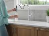 DELTA Renaldi Single Handle Pull-Down Kitchen Faucet — Lumicoat® Chrome