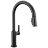 DELTA Cordova Single Handle Pull-Down Kitchen Faucet — Matte Black