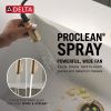 DELTA Cordova Single Handle Pull-Down Kitchen Faucet — Lumicoat® Champagne Bronze