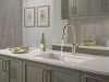 DELTA Cordova Single Handle Pull-Down Kitchen Faucet — Lumicoat® Champagne Bronze