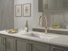 DELTA Cordova Single Handle Pull-Down Kitchen Faucet — Lumicoat® Champagne Bronze