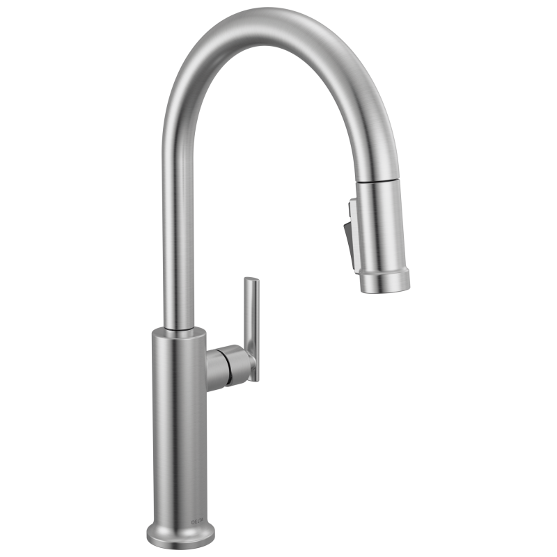 DELTA Altado Single Handle Pull-Down Kitchen Faucet — Arctic Stainless