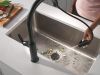DELTA Altado Single Handle Pull-Down Kitchen Faucet — Matte Black
