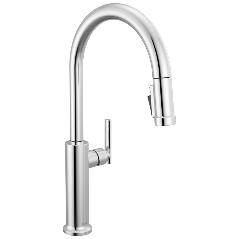 DELTA Altado Single Handle Pull-Down Kitchen Faucet — Chrome