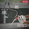 DELTA Altado Single Handle Pull-Down Kitchen Faucet — Chrome