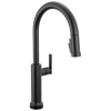 DELTA Altado Touch2O Technology Kitchen Faucet with Touchless Technology — Matte Black