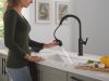 DELTA Altado Touch2O Technology Kitchen Faucet with Touchless Technology — Matte Black
