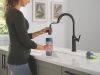 DELTA Altado Touch2O Technology Kitchen Faucet with Touchless Technology — Matte Black