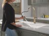 DELTA Altado Touch2O Technology Kitchen Faucet with Touchless Technology — Champagne Bronze
