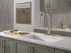 DELTA Altado Touch2O Technology Kitchen Faucet with Touchless Technology — Champagne Bronze