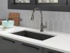 DELTA Broderick Single Handle Pull-Down Kitchen Faucet With Touch2O  Technology — Black Stainless