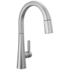DELTA Monrovia Single Handle Pull-Down Kitchen Faucet — Lumicoat® Arctic Stainless