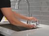 DELTA Monrovia Single Handle Pull-Down Kitchen Faucet — Lumicoat® Arctic Stainless