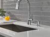 DELTA Monrovia Single Handle Pull-Down Kitchen Faucet — Lumicoat® Arctic Stainless