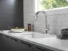 DELTA Monrovia Single Handle Pull-Down Kitchen Faucet — Lumicoat® Chrome