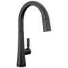 DELTA Monrovia Touch2O Technology Kitchen Faucet with Touchless Technology — Matte Black