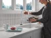 DELTA Monrovia Touch2O Technology Kitchen Faucet with Touchless Technology — Lumicoat® Chrome