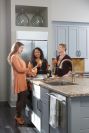 DELTA Cassidy Single Handle Pull-Down Kitchen Faucet — Lumicoat® Champagne Bronze