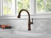 DELTA Cassidy Single Handle Pull-Down Kitchen Faucet with ShieldSpray Technology — Venetian Bronze