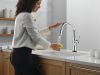 DELTA Cassidy Touch2O Technology Kitchen Faucet with Touchless Technology — Lumicoat® Chrome