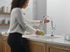 DELTA Cassidy Touch2O Technology Kitchen Faucet with Touchless Technology — Lumicoat® Chrome