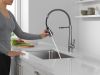 DELTA Essa Single-Handle Pull-Down Spring Kitchen Faucet — Arctic Stainless