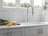 DELTA Essa Single-Handle Pull-Down Spring Kitchen Faucet — Chrome