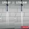 DELTA Essa Single-Handle Pull-Down Spring Kitchen Faucet — Chrome