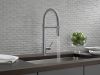 DELTA Trinsic Single-Handle Pull-Down Spring Kitchen Faucet — Arctic Stainless