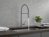 DELTA Trinsic Single-Handle Pull-Down Spring Kitchen Faucet — Arctic Stainless