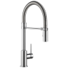 DELTA Trinsic Single-Handle Pull-Down Spring Kitchen Faucet — Chrome